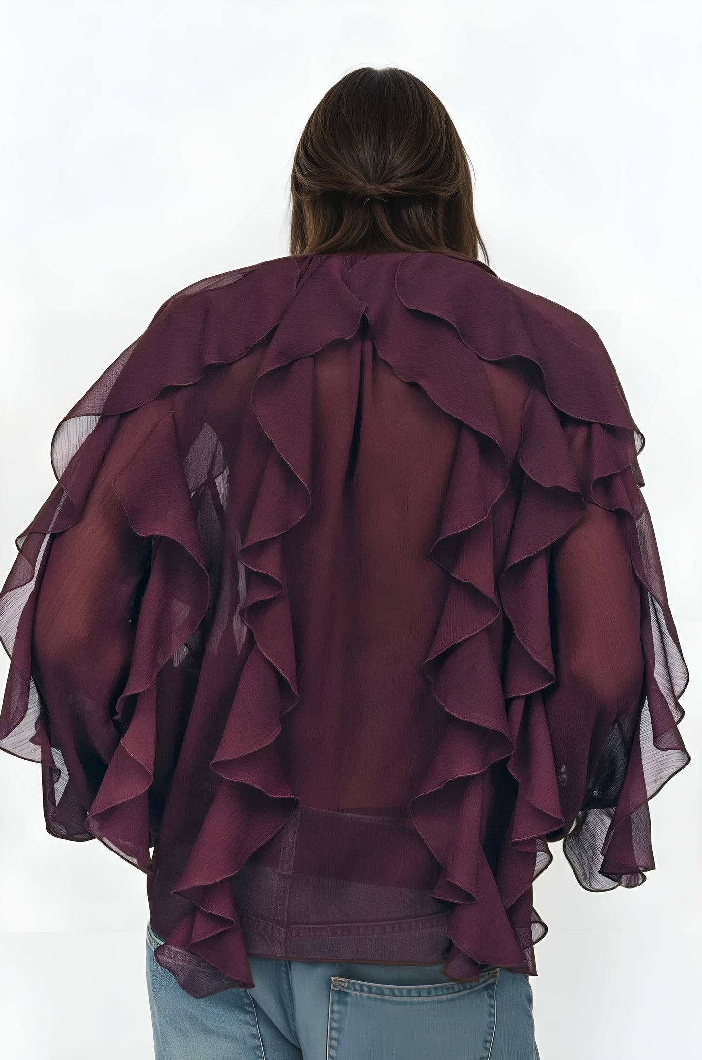 Pure Desire™ | Blouse Romantique à Volants
