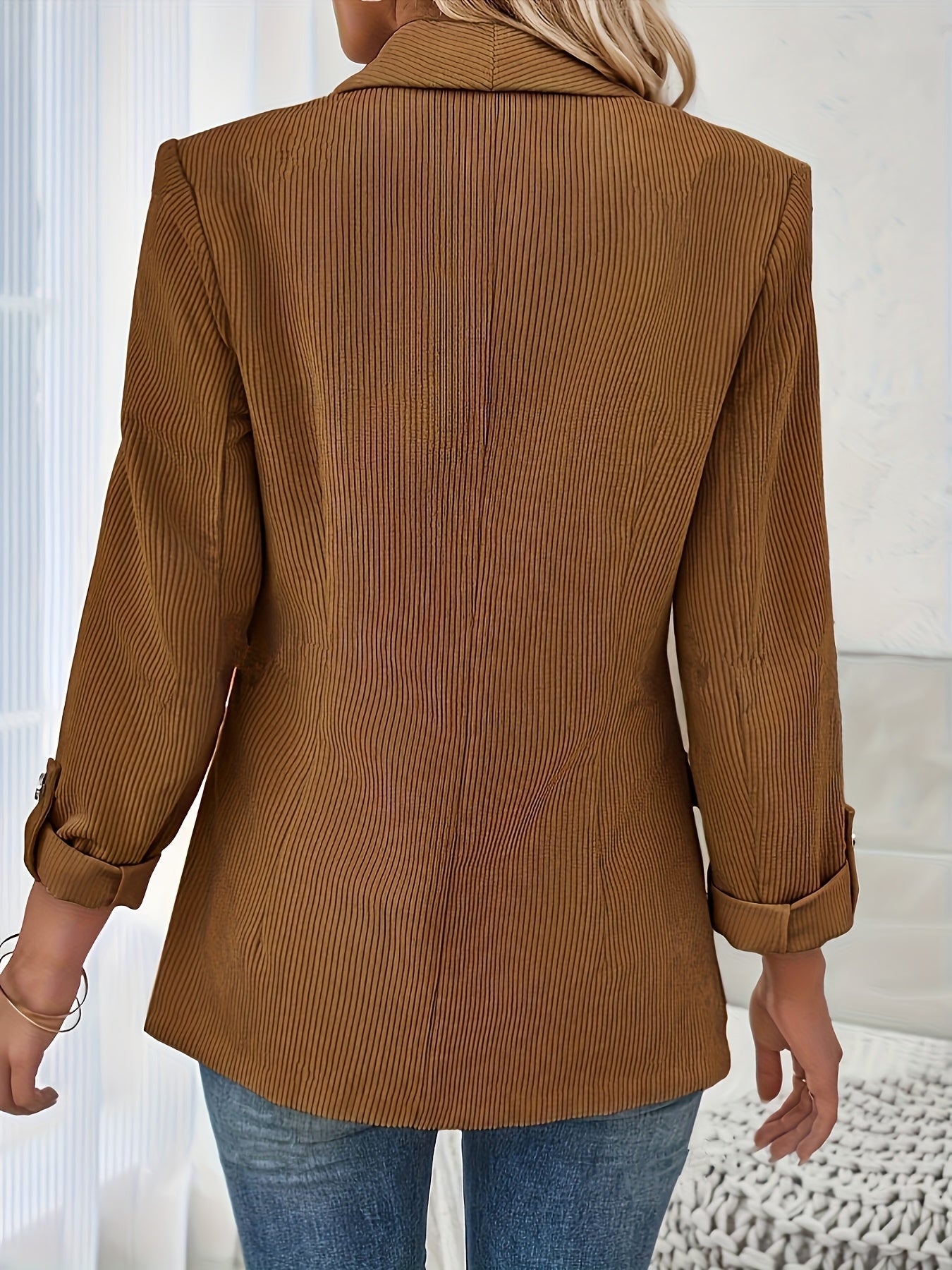 Clémence™ | Blazer Élégant à Rayures