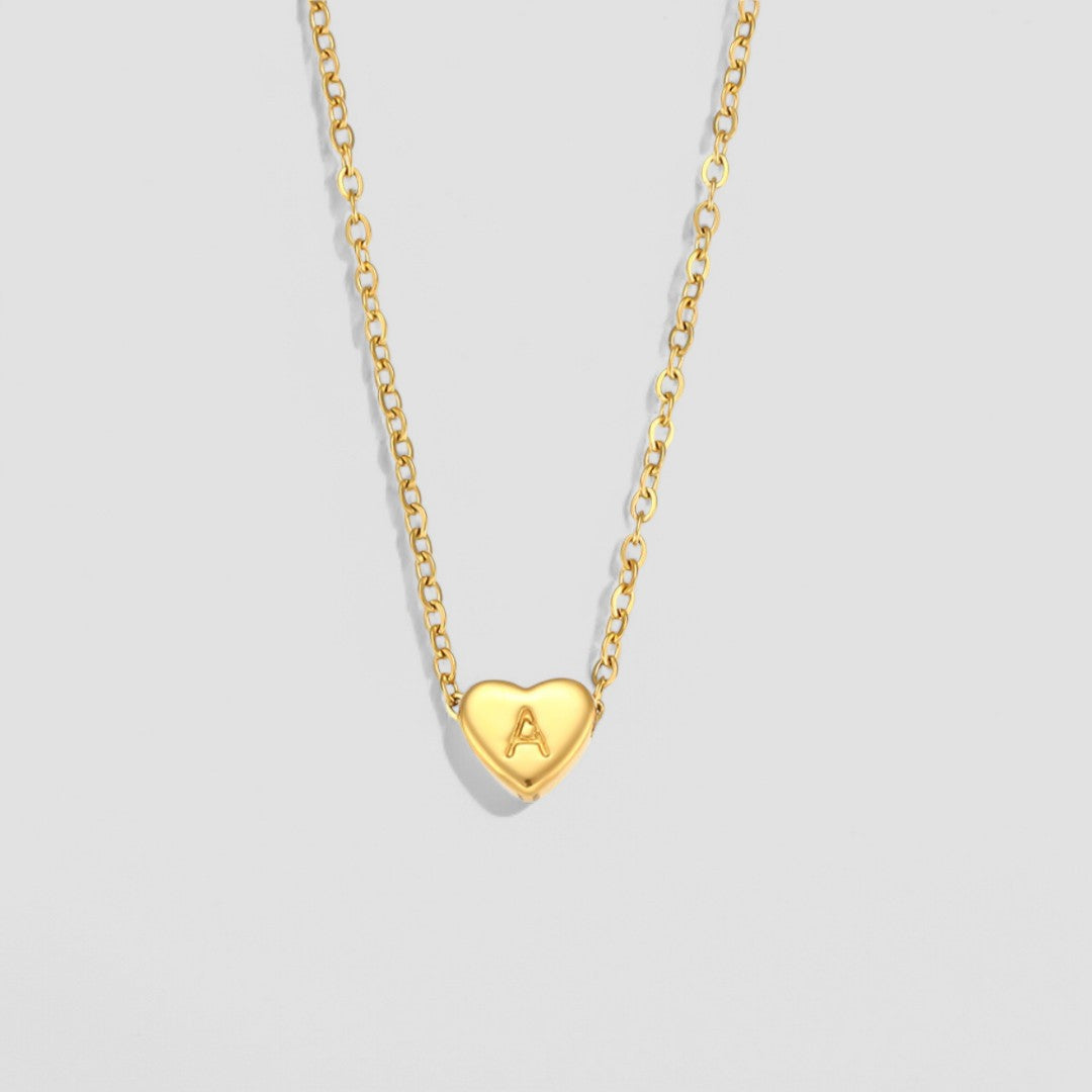 Hart™ | Collier avec Pendentif Cœur et Initiale