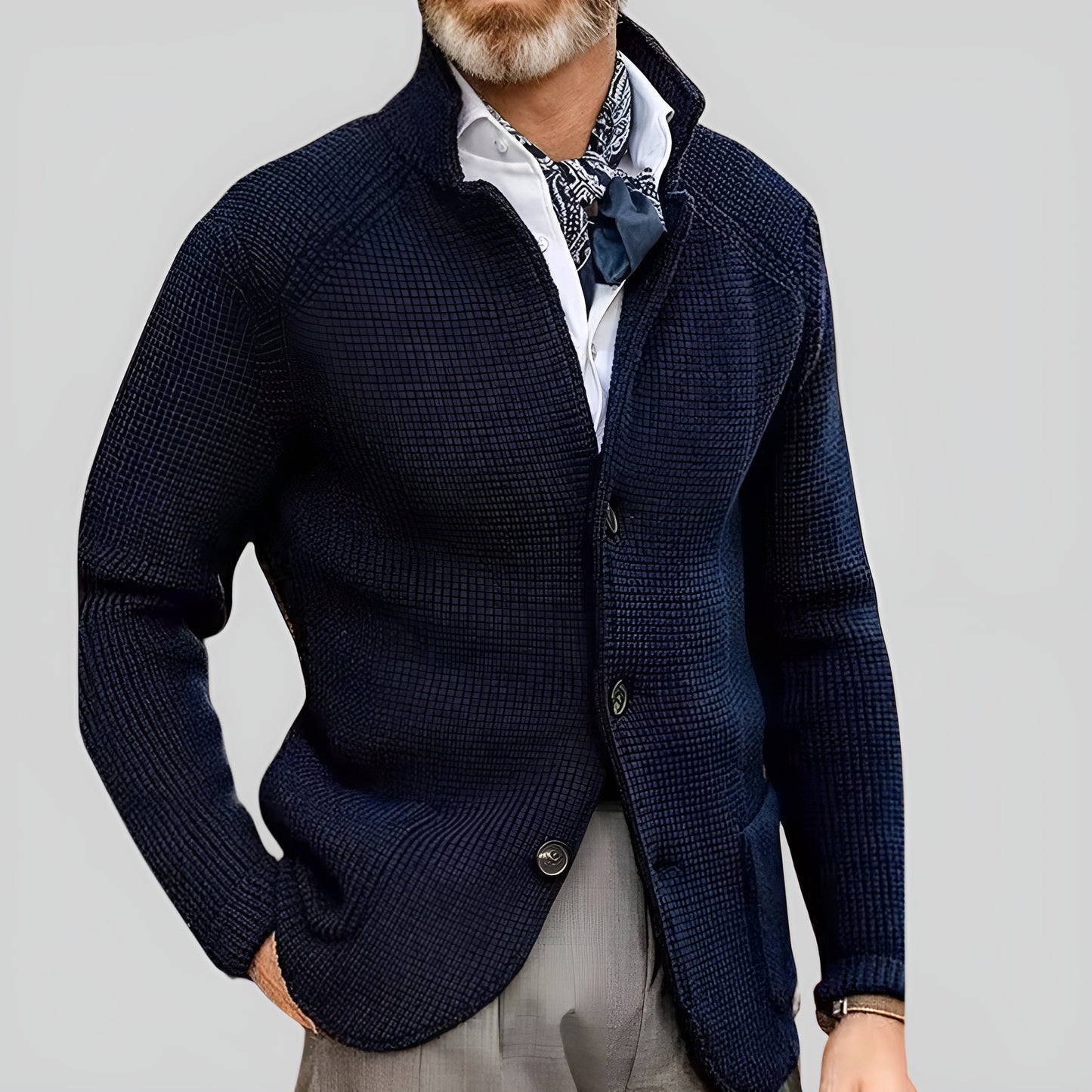 Emanuele™ | Cardigan en Maille avec Boutons