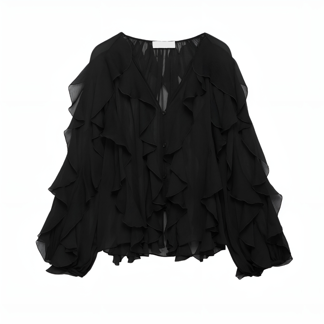 Pure Desire™ | Blouse Romantique à Volants