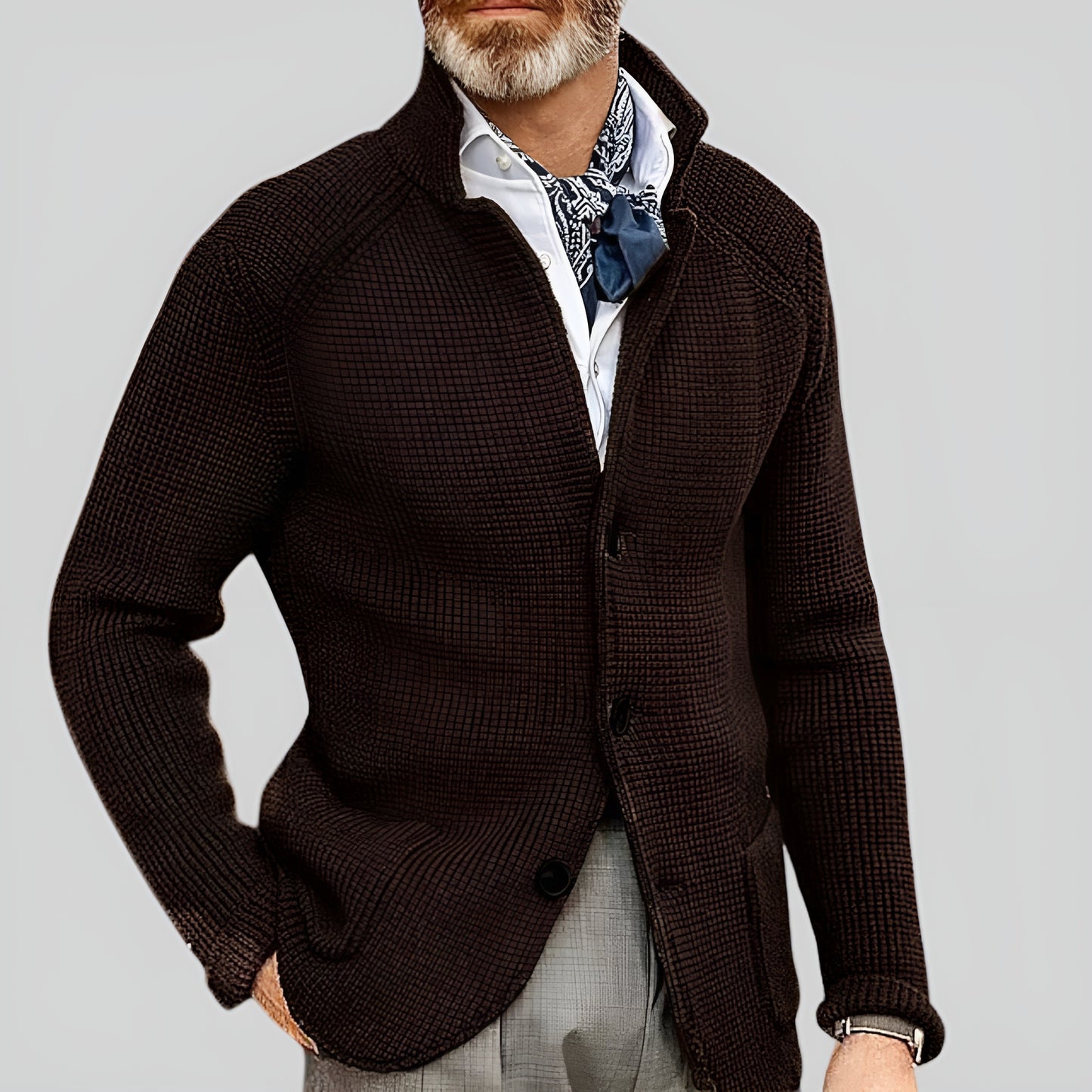 Emanuele™ | Cardigan en Maille avec Boutons