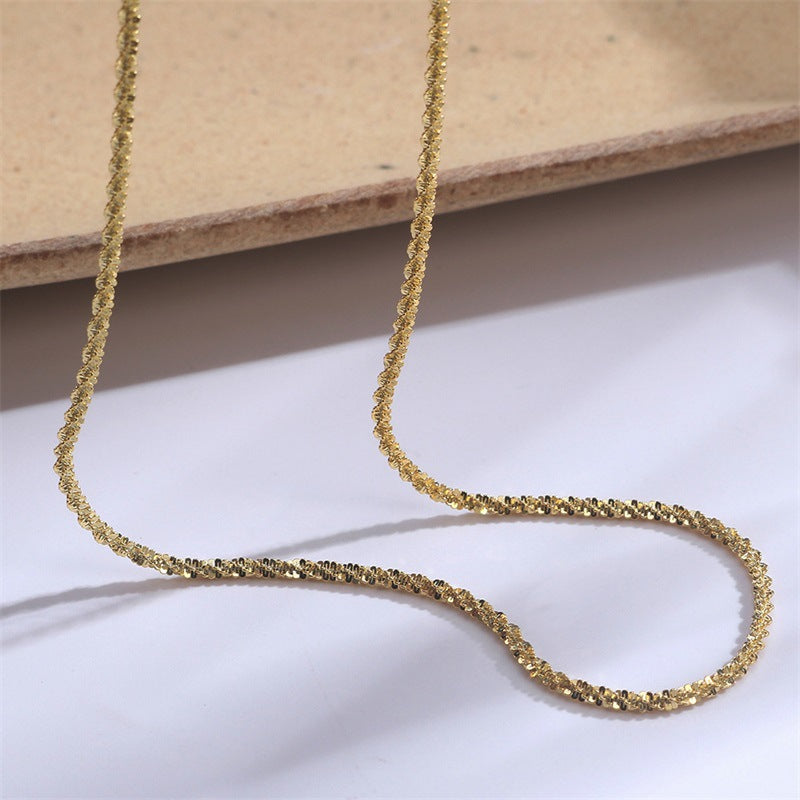 Audrey™ | Collier Maille Dorée