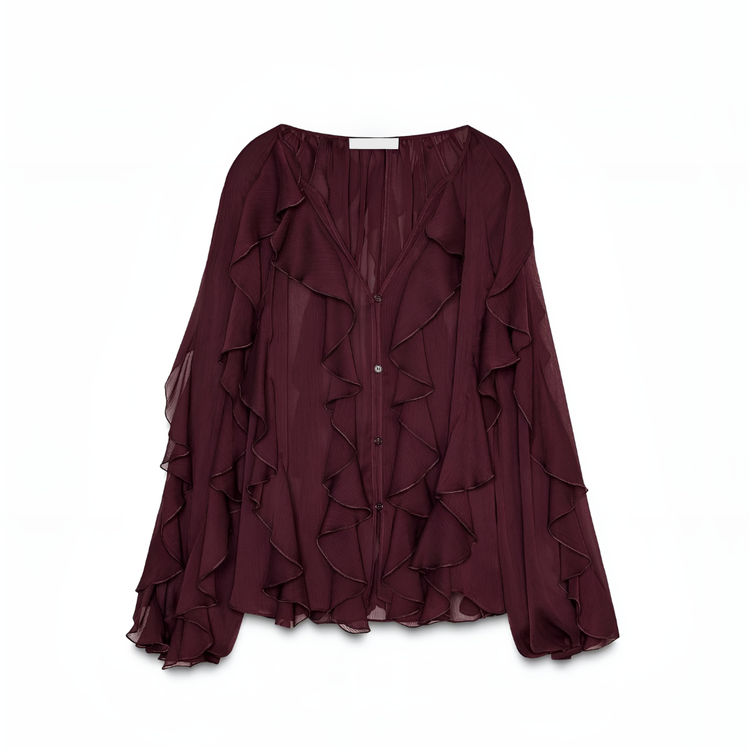 Pure Desire™ | Blouse Romantique à Volants