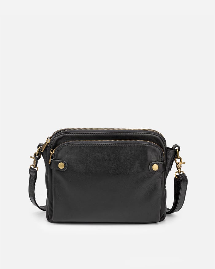 KIM™ - SAC À BANDOULIÈRE EN CUIR PRATIQUE ET ÉLÉGANT