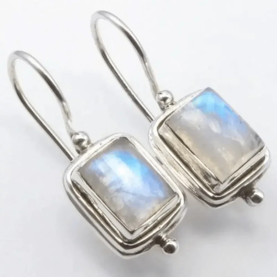 Luna™ | Boucles pierre de lune