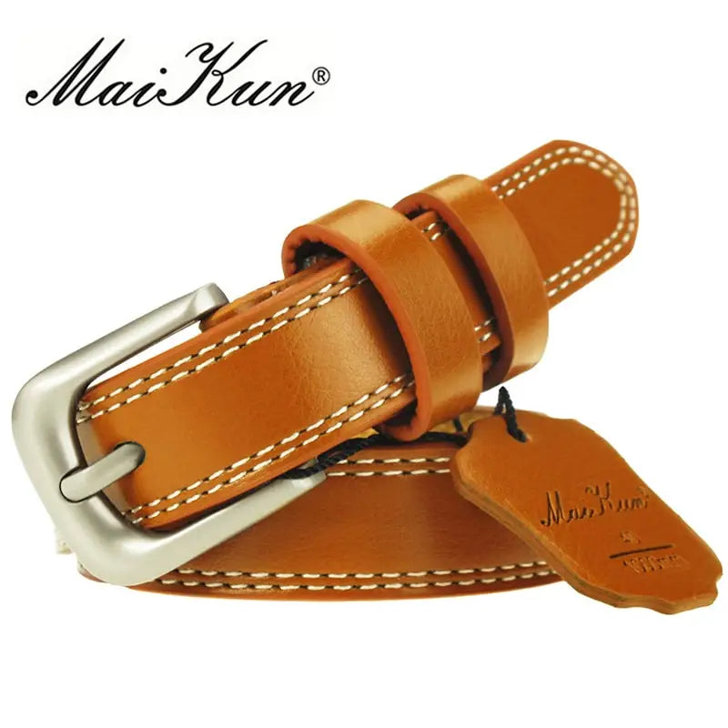 ILARIA™ | CEINTURE EN CUIR FEMME (2,2 CM)