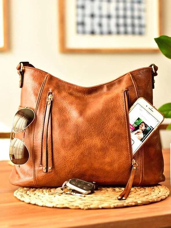 GEORGIA™ - SAC EN CUIR VINTAGE ÉLÉGANT