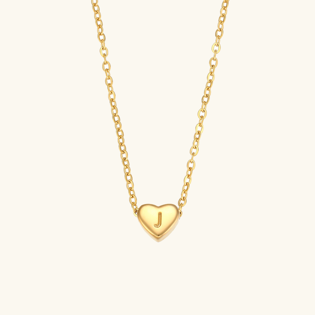 Hart™ | Collier avec Pendentif Cœur et Initiale