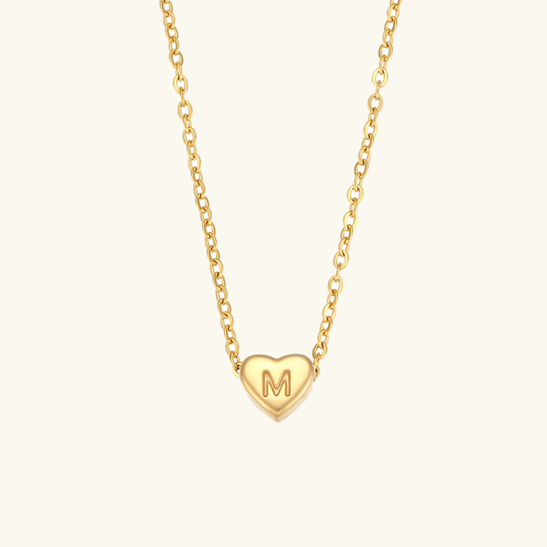 Hart™ | Collier avec Pendentif Cœur et Initiale