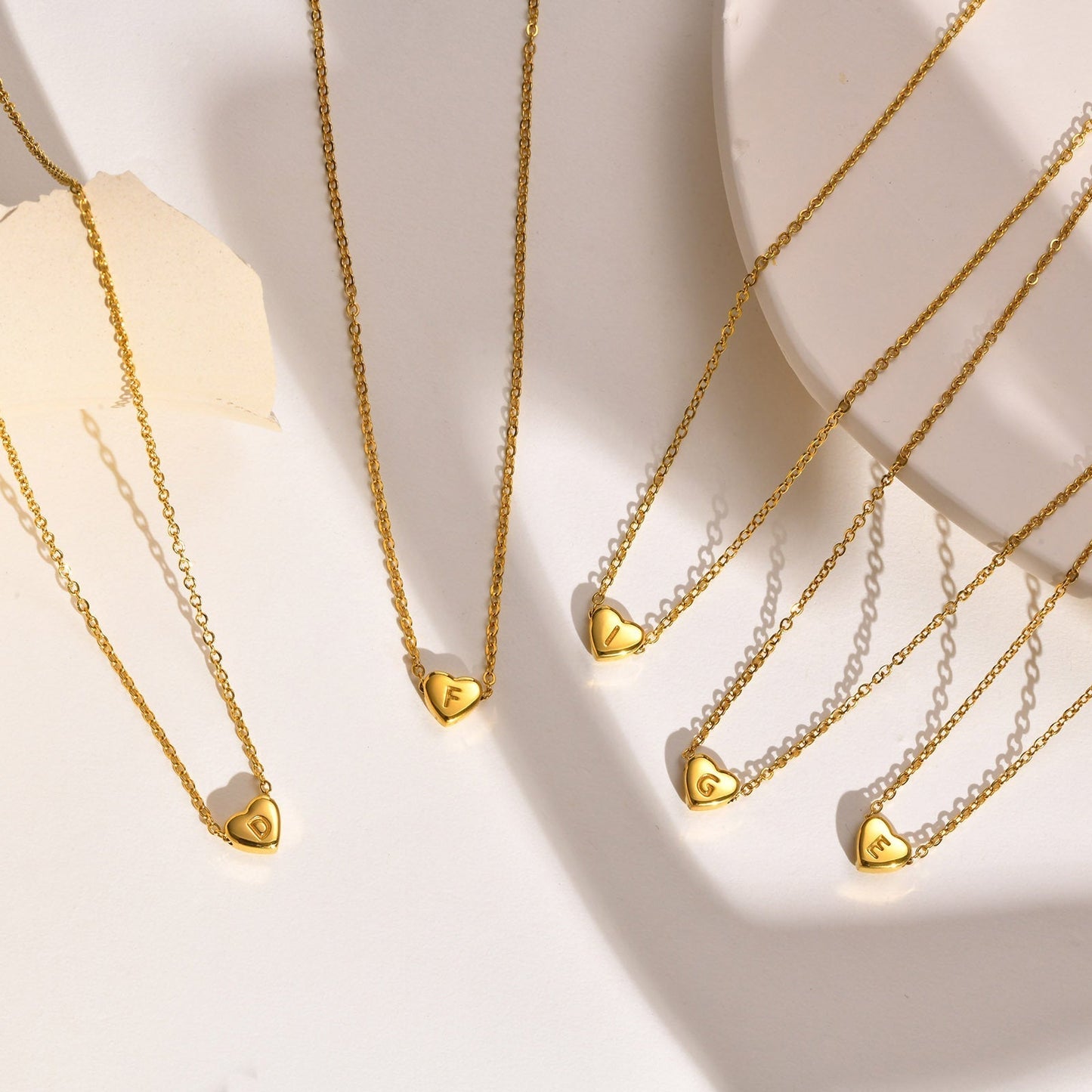 Hart™ | Collier avec Pendentif Cœur et Initiale