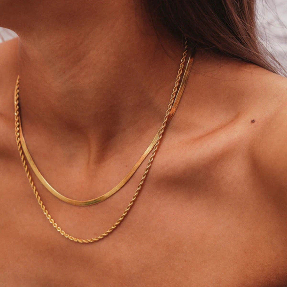 Hailey™ | Collier Doré à Couches