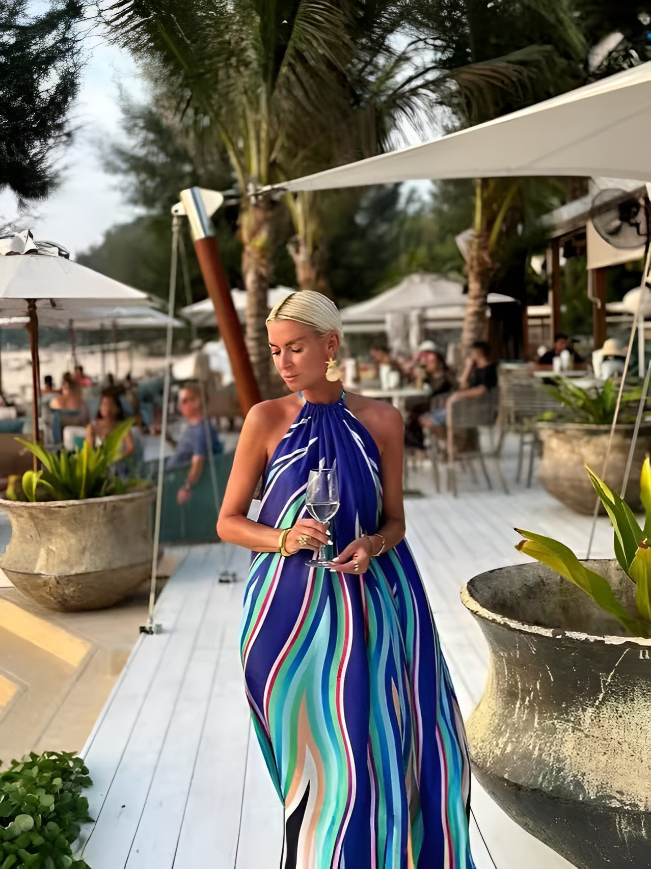 Robe Longue Halter Carrie™