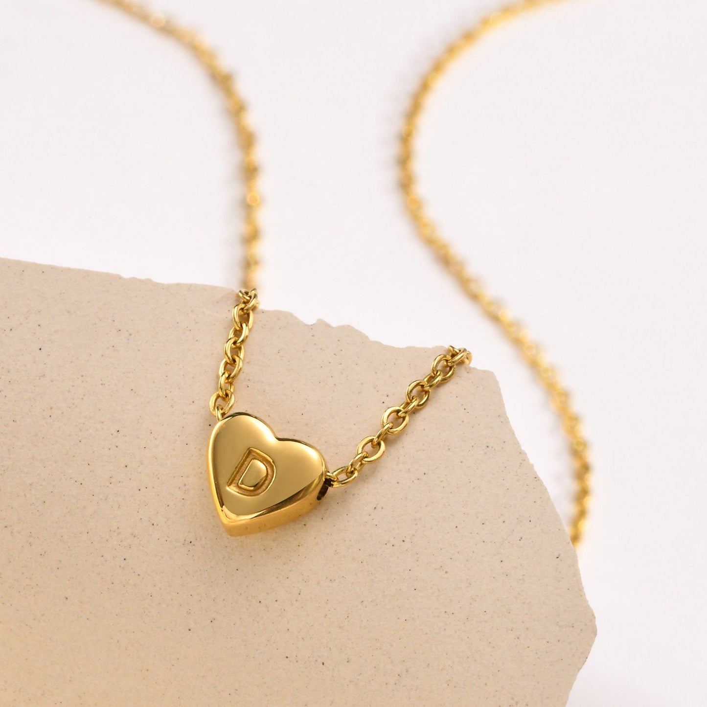 Hart™ | Collier avec Pendentif Cœur et Initiale