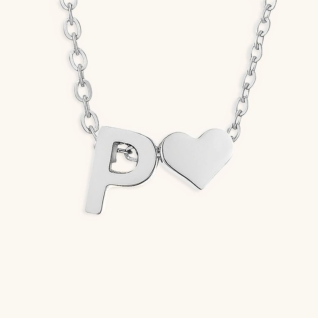 Ria™ | Collana con cuore e iniziali