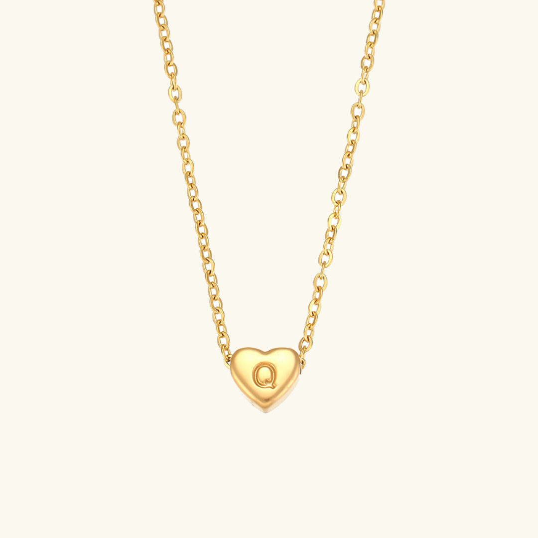 Hart™ | Collier avec Pendentif Cœur et Initiale