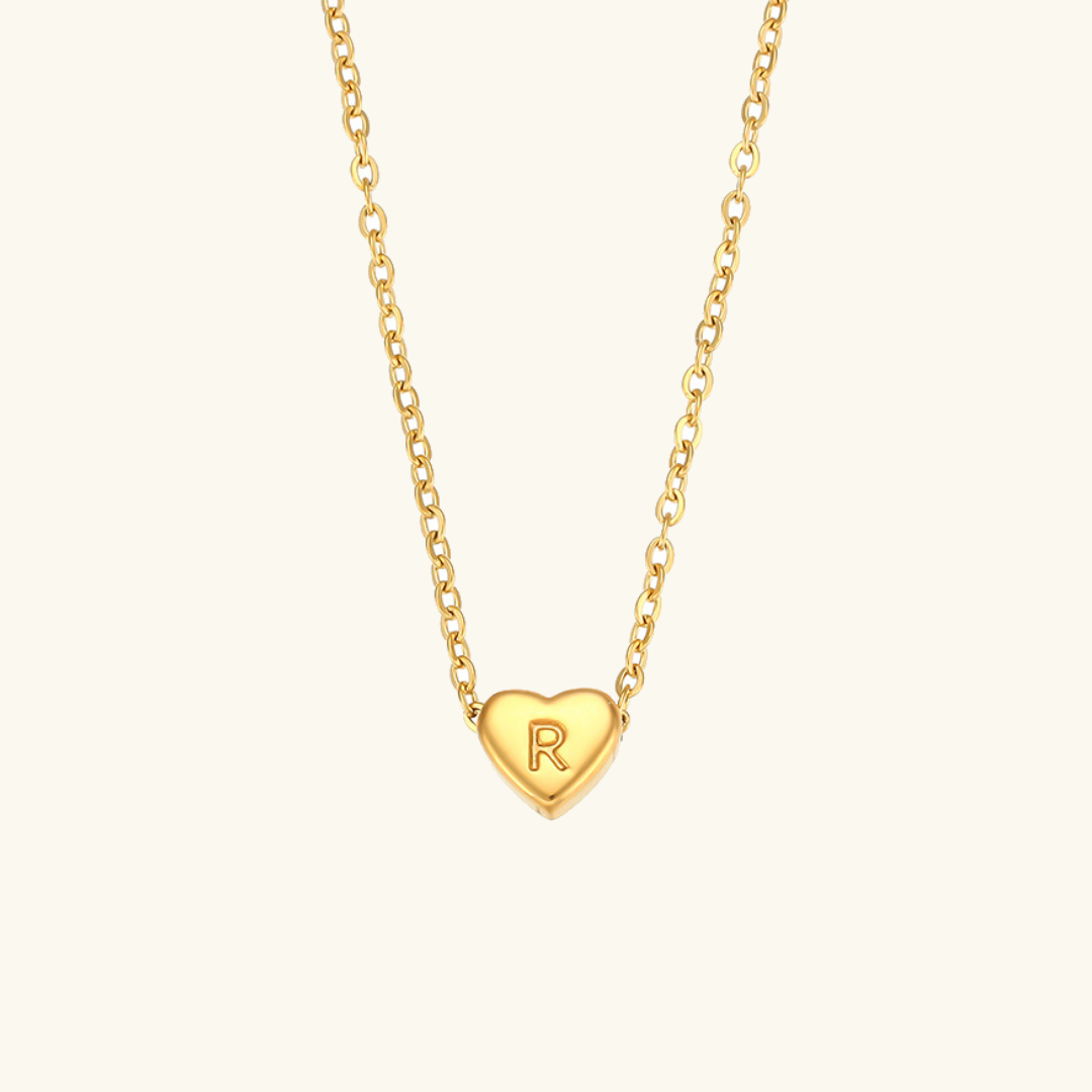 Hart™ | Collier avec Pendentif Cœur et Initiale