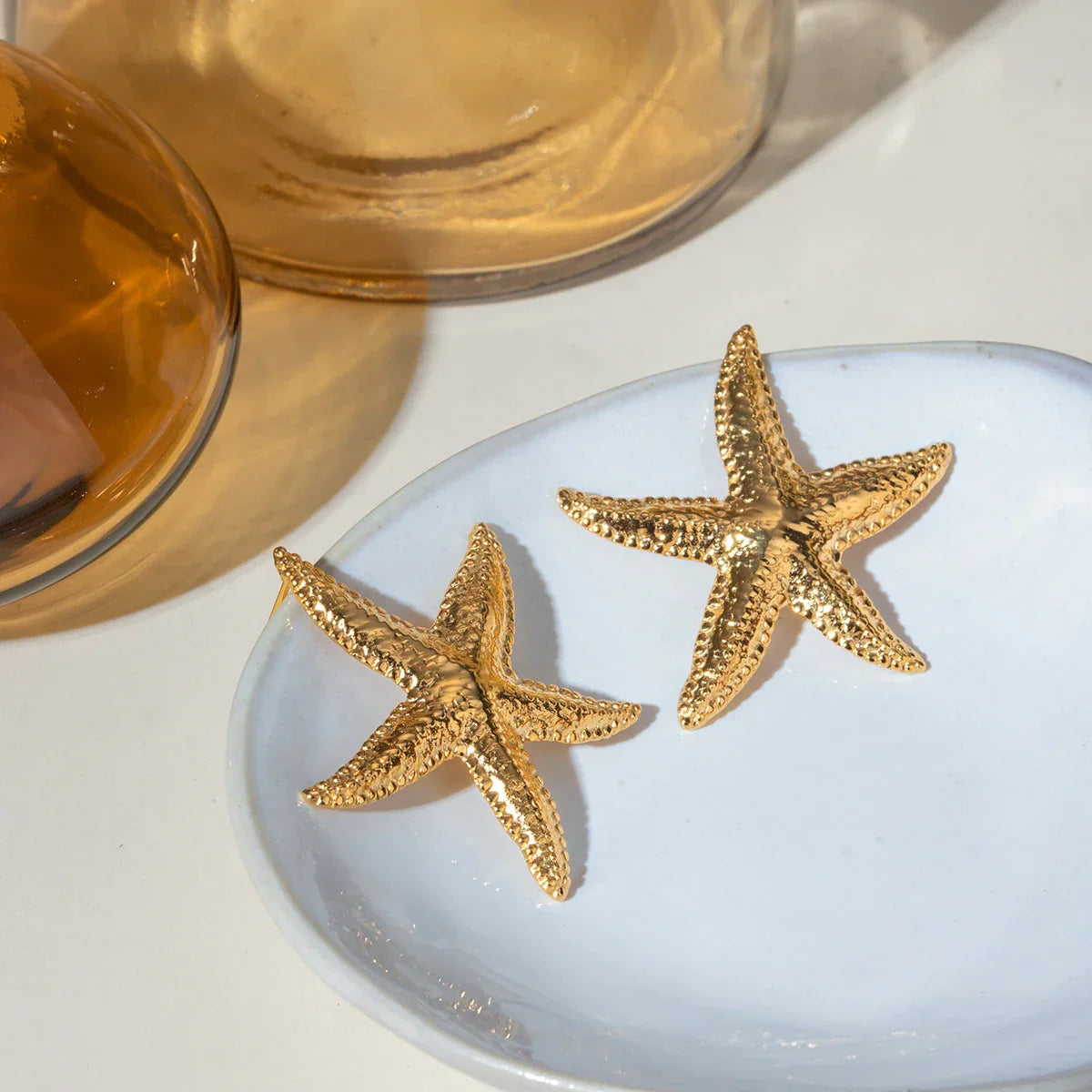 ARIA™ | Boucles d’Oreilles Étoile de Mer