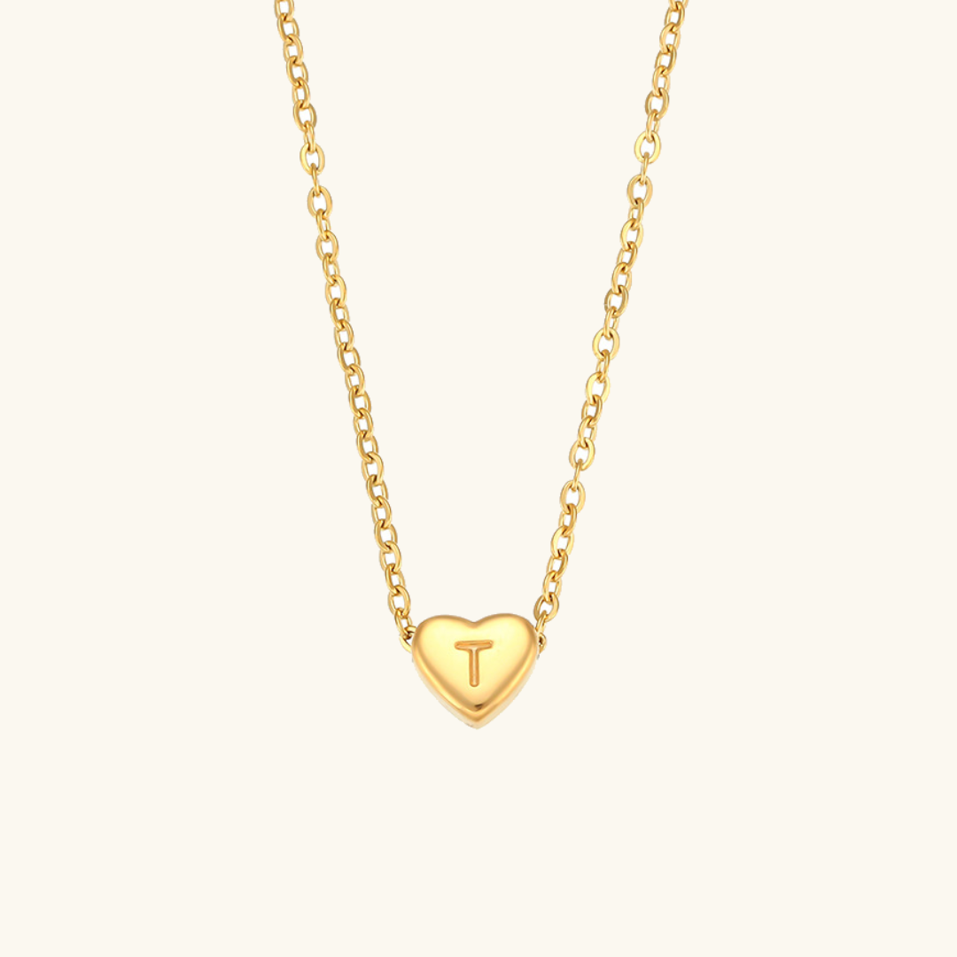 Hart™ | Collier avec Pendentif Cœur et Initiale