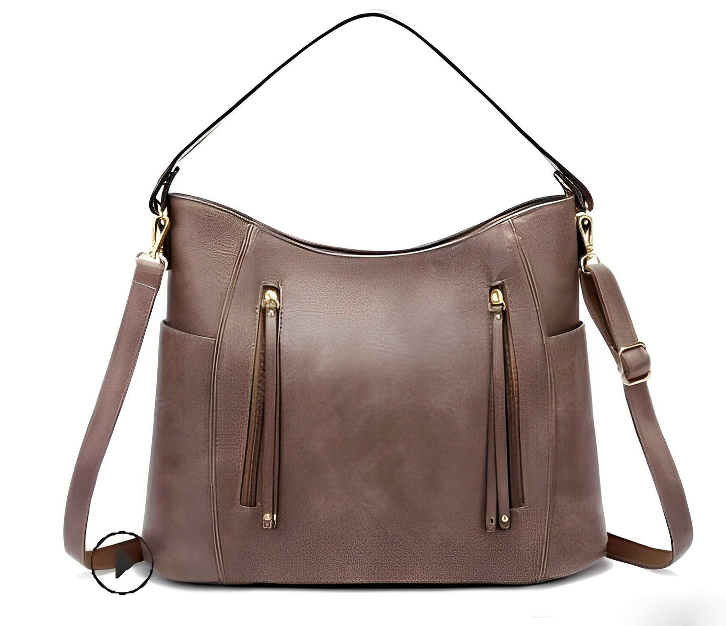 GEORGIA™ - SAC EN CUIR VINTAGE ÉLÉGANT