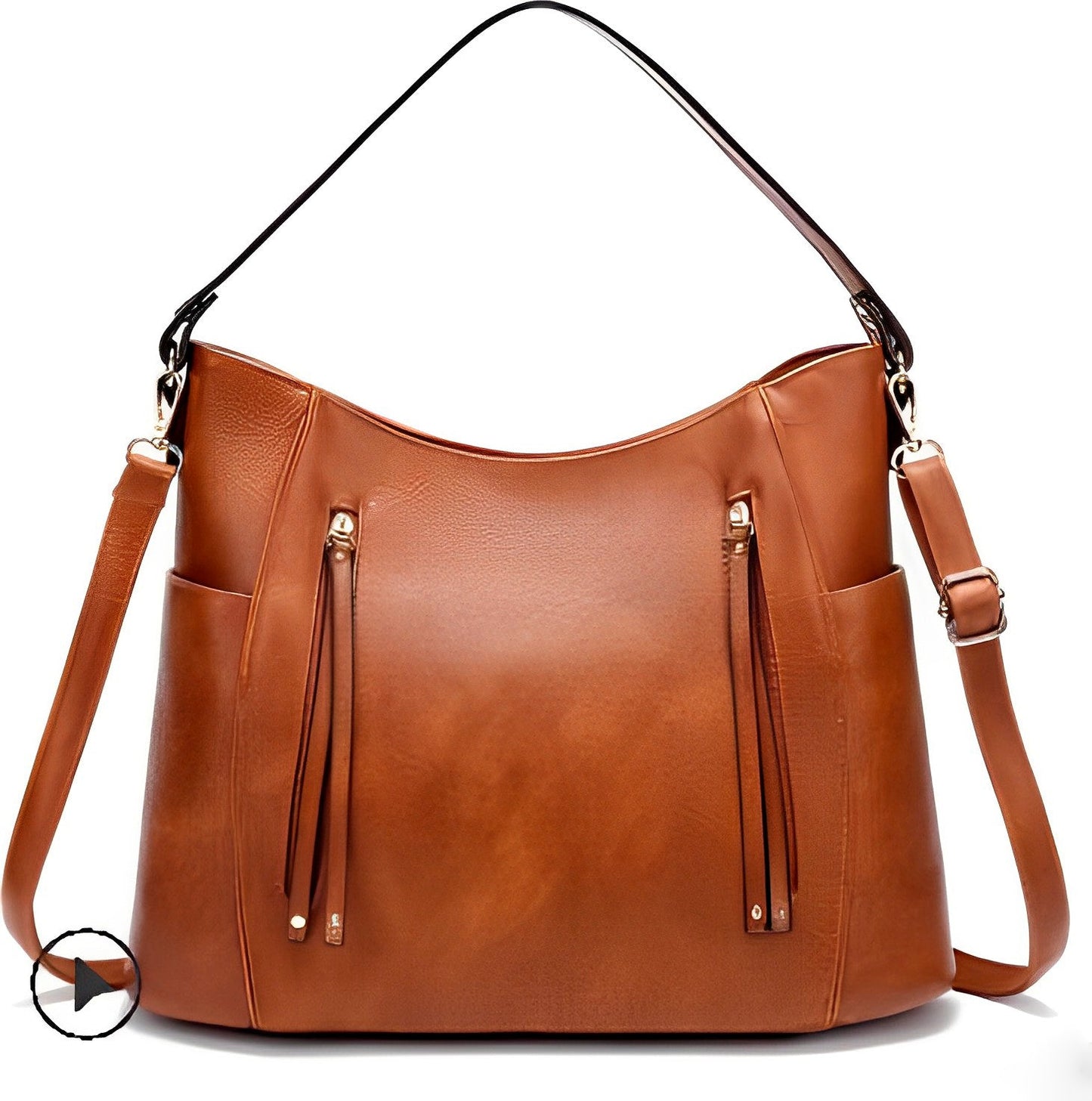 GEORGIA™ - SAC EN CUIR VINTAGE ÉLÉGANT