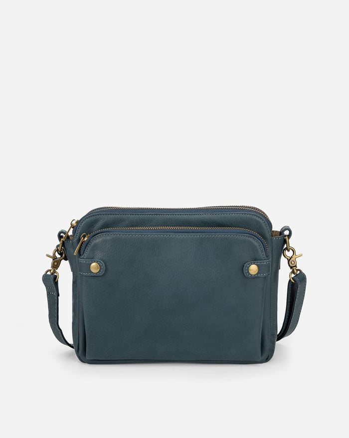 KIM™ - SAC À BANDOULIÈRE EN CUIR PRATIQUE ET ÉLÉGANT