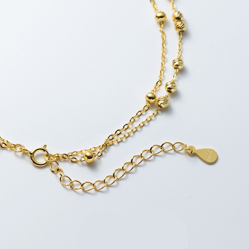 Sylvie™ | Bracelet de Cheville Perles Discrètes