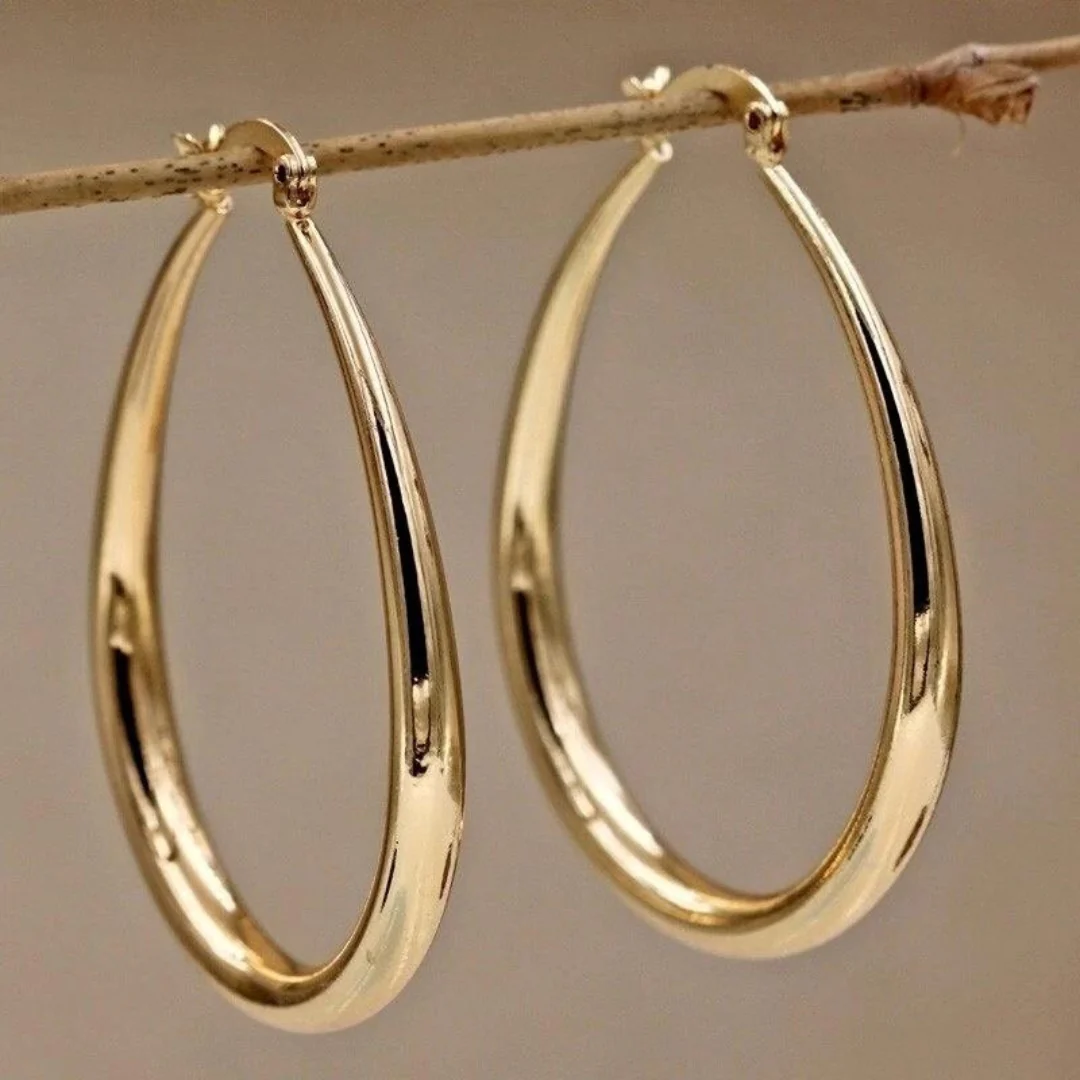 Boucles d'oreilles vintage en or exclusives