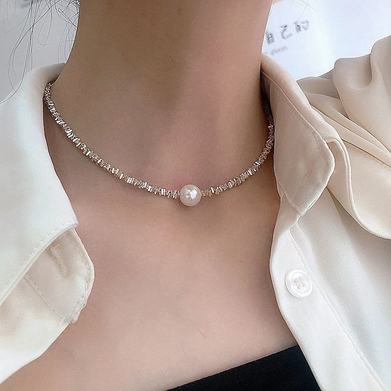 Lucinda - Collier Élégant avec Perles