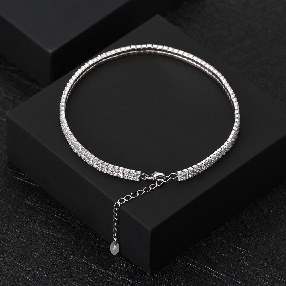 Arielle™ | Bracelet de Cheville Glamour Argenté