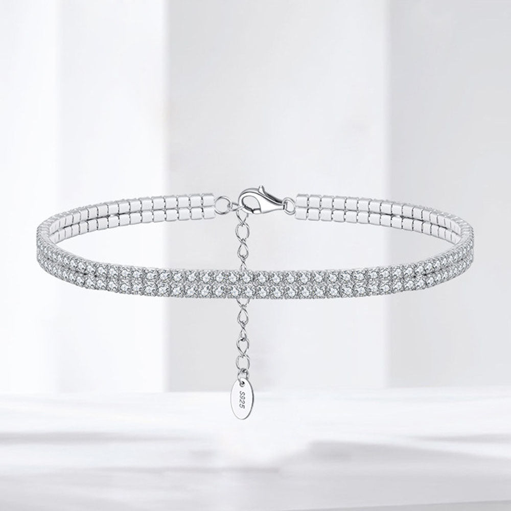 Arielle™ | Bracelet de Cheville Glamour Argenté