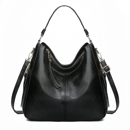 SANNE™ - SAC À MAIN EN CUIR VEGAN SOUPLE