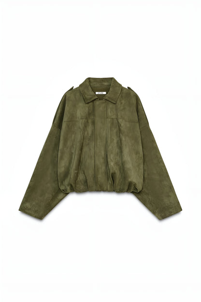 Sofia™ | La Veste en Daim qui Allie Élégance et Confort