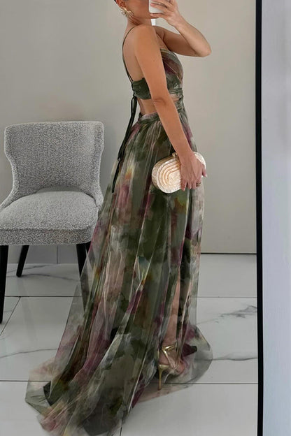 Frostine™ | Robe longue fleurie et romantique
