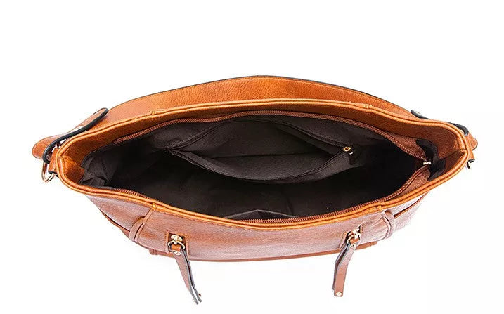 GEORGIA™ - SAC EN CUIR VINTAGE ÉLÉGANT