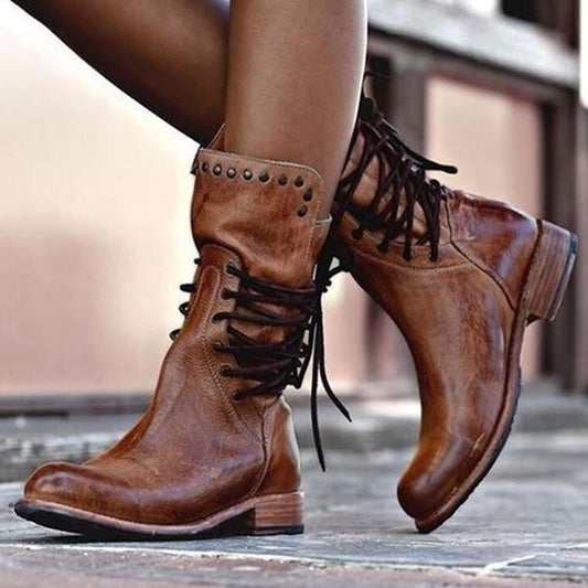 Adriana™ | Bottes Élégantes en Cuir