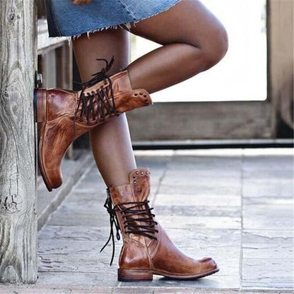 Adriana™ | Bottes Élégantes en Cuir
