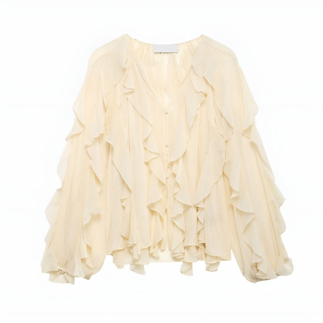 Pure Desire™ | Blouse Romantique à Volants