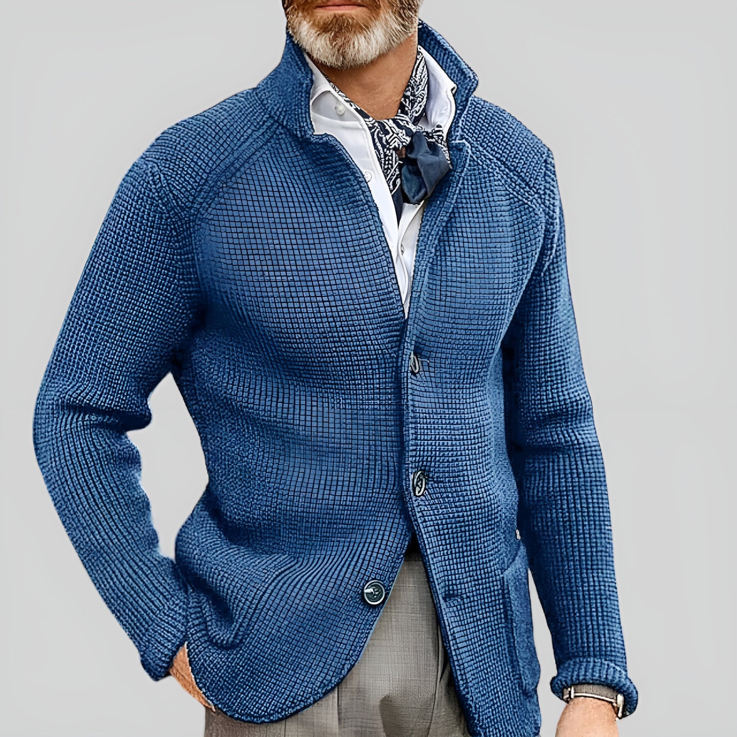 Emanuele™ | Cardigan en Maille avec Boutons