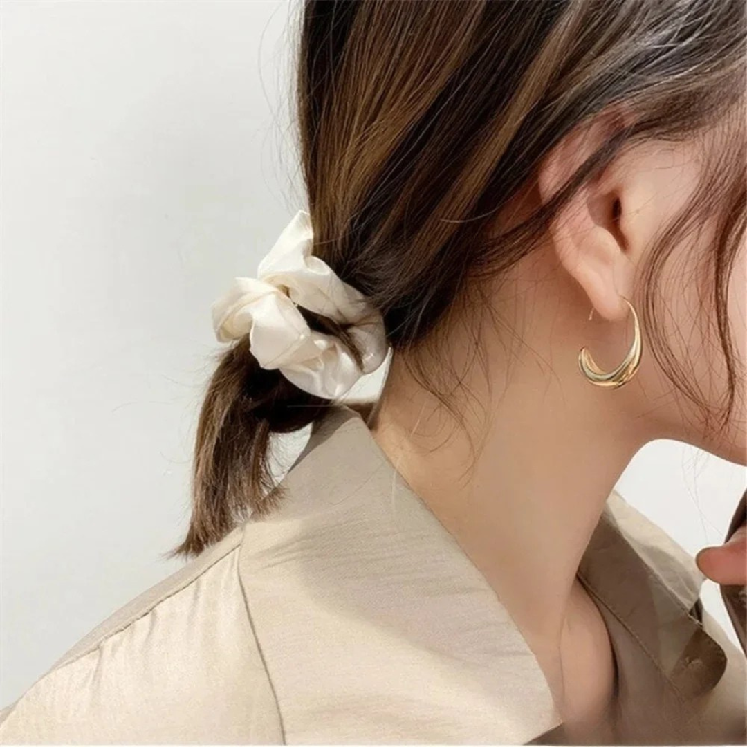 Anaëlle™ | Boucles or & argent luxueuses