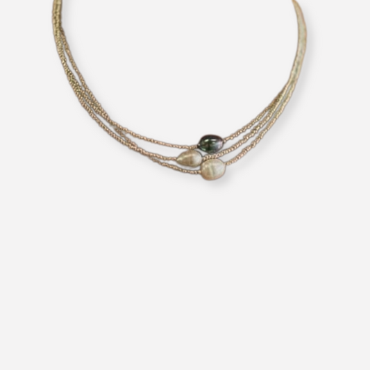 Lory™ | Collier Vintage à Couches de Perles