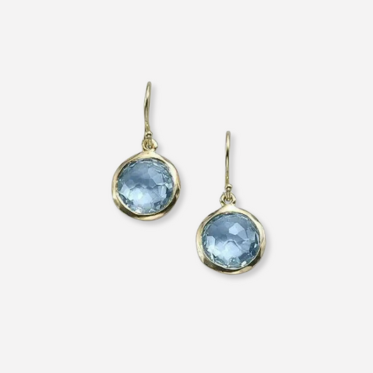 Céleste™ | Boucles d’oreilles bleu ciel