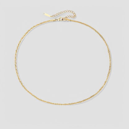 Audrey™ | Collier Maille Dorée