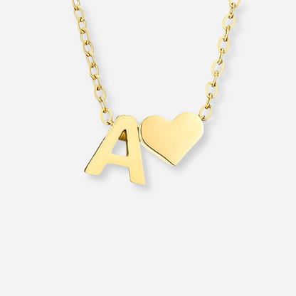 Ria™ | Collana con cuore e iniziali