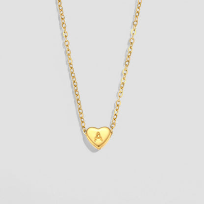 Hart™ | Collier avec Pendentif Cœur et Initiale