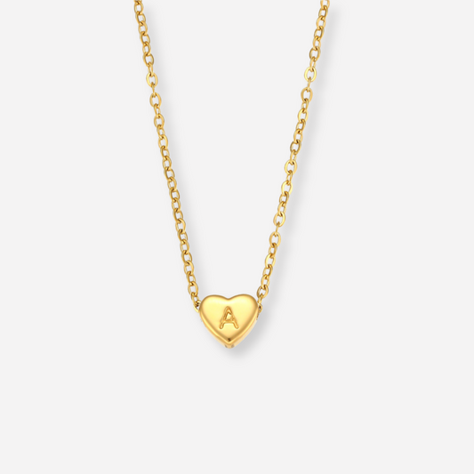 Hart™ | Collier avec Pendentif Cœur et Initiale