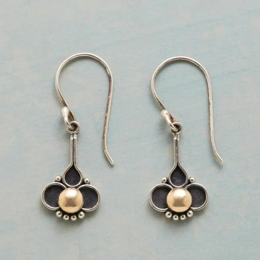 Liora™ | Boucles trèfle & perle