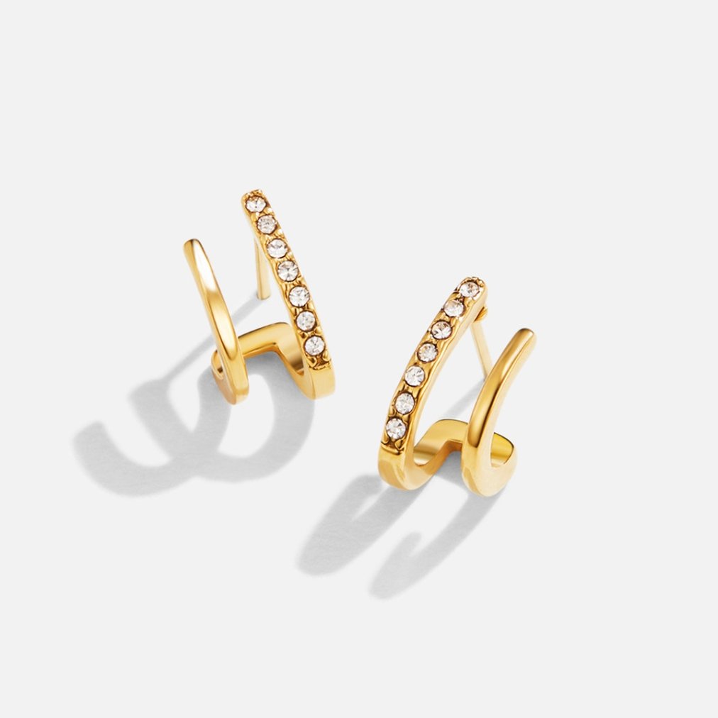 Laila™ | Boucles d’oreilles Crystal Claw scintillantes