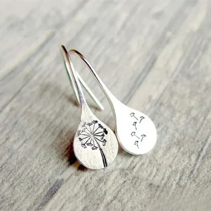 Élina™ | Boucles feuille dentelée