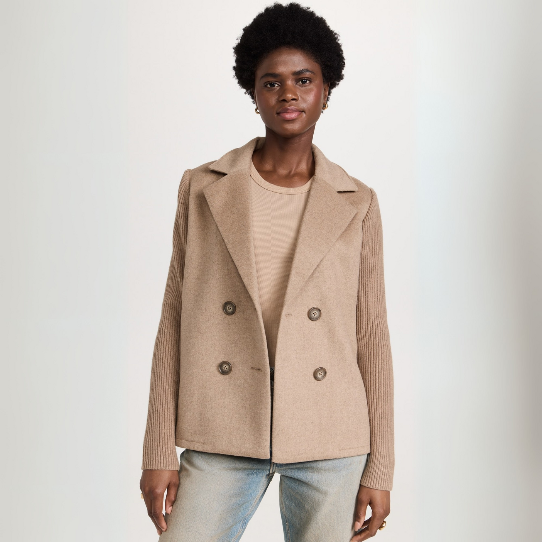 GILDA™ | BLAZER EN MAILLE DE QUALITÉ PREMIUM